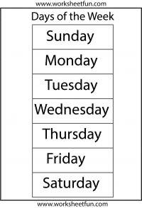 Days of the Week Exercise